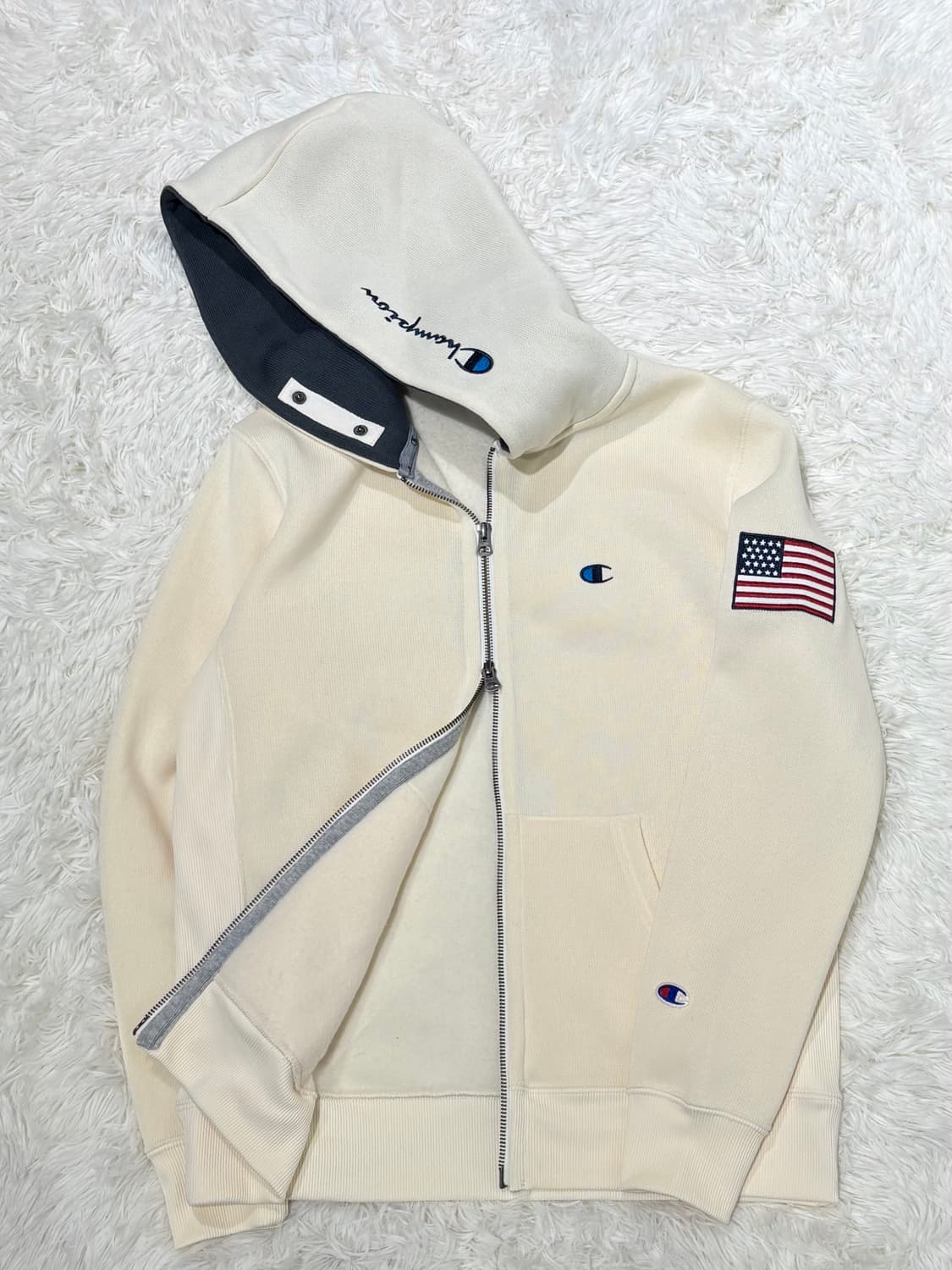 챔피언 90‘s 투웨이 후드집업 상품이미지7