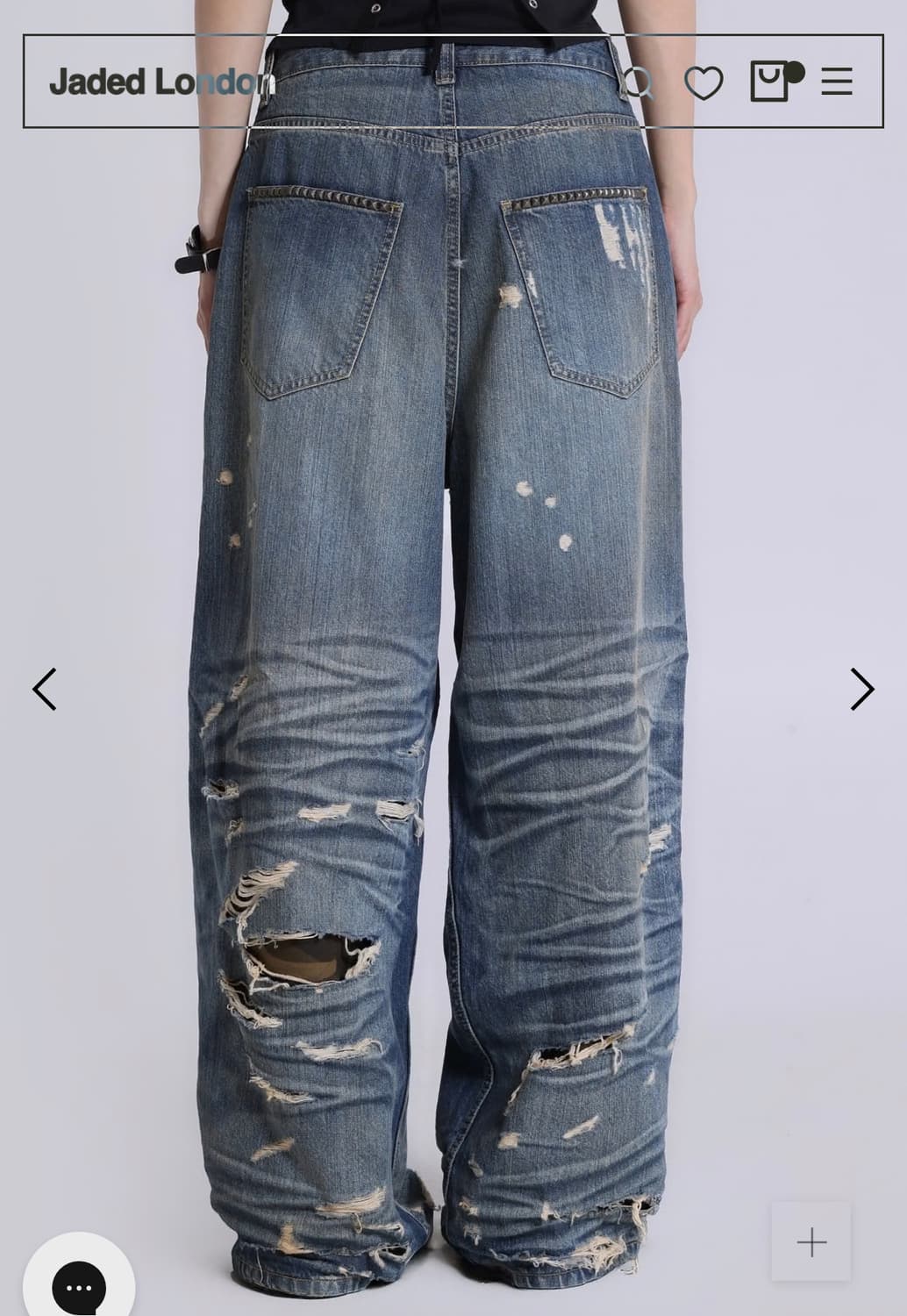 제이디드런던 데님 32사이즈 새상품 상품이미지5