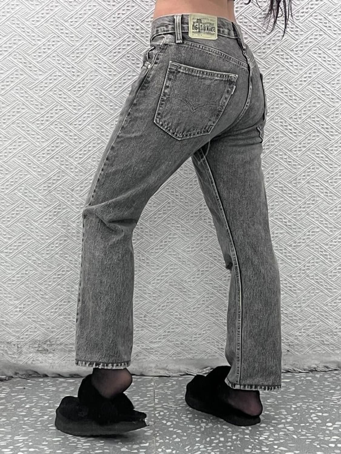 리바이스 실버탭 디스트로이드 흑청 데님팬츠 28인치 C07396 상품이미지1