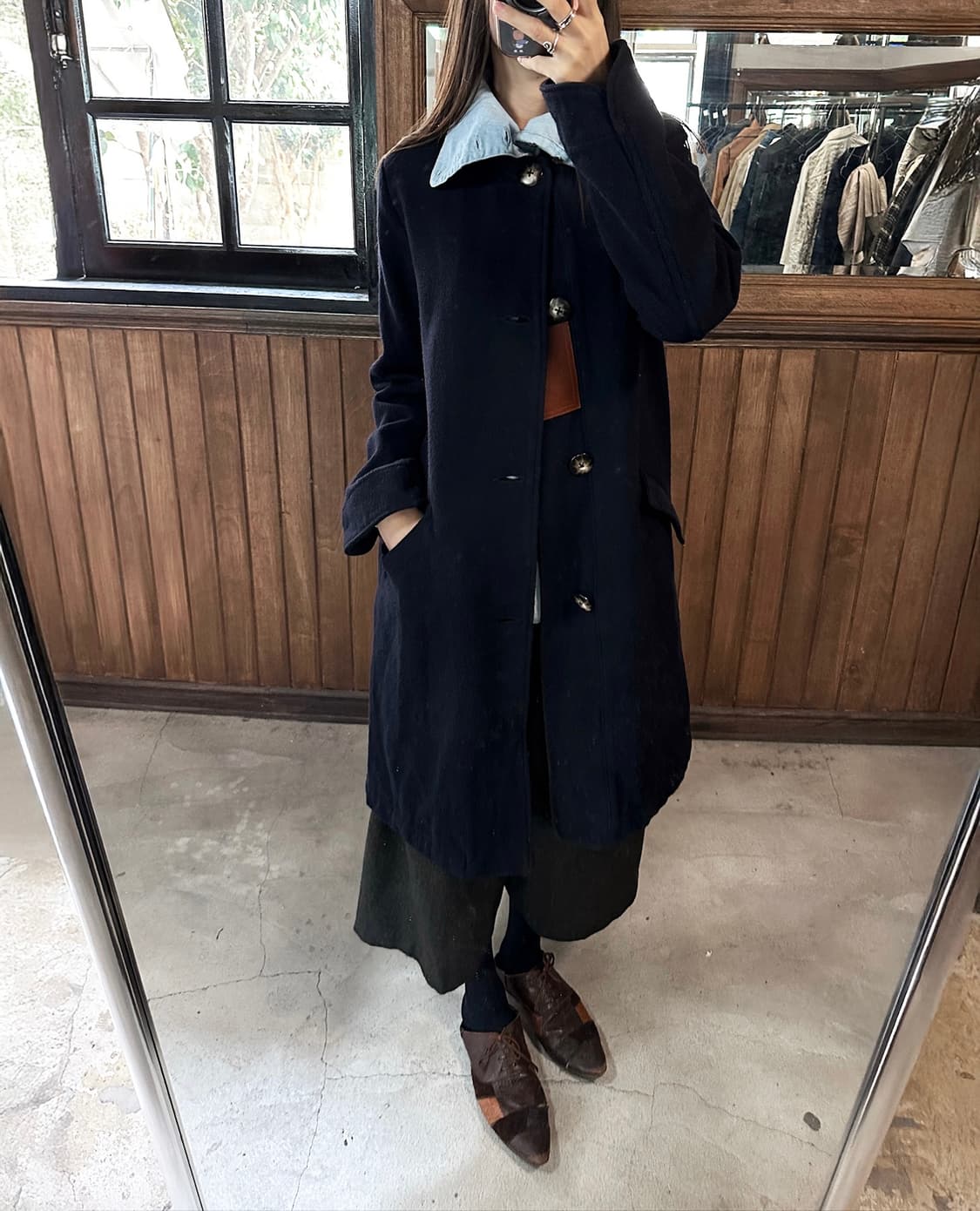 KAPITAL button collar shirt 상품이미지3