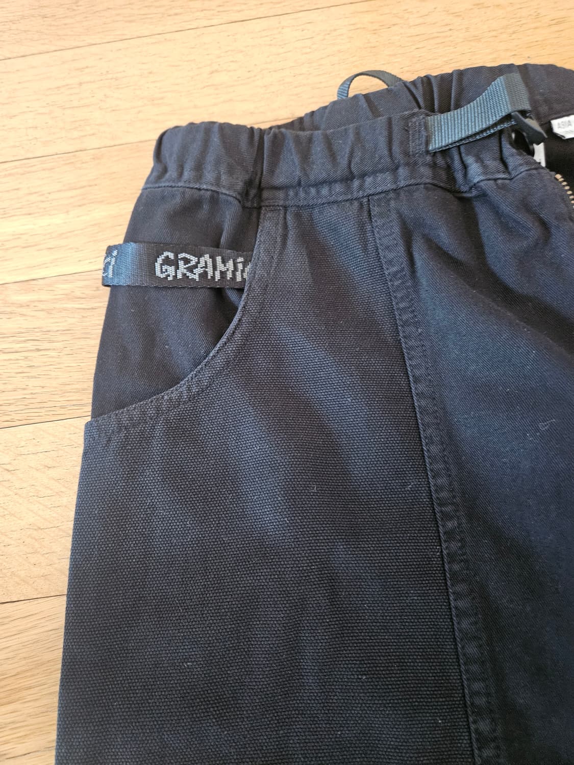 그라미치 블랙 asia m 가젯팬츠 아메카지 클라이밍 등산 일상 상품이미지5