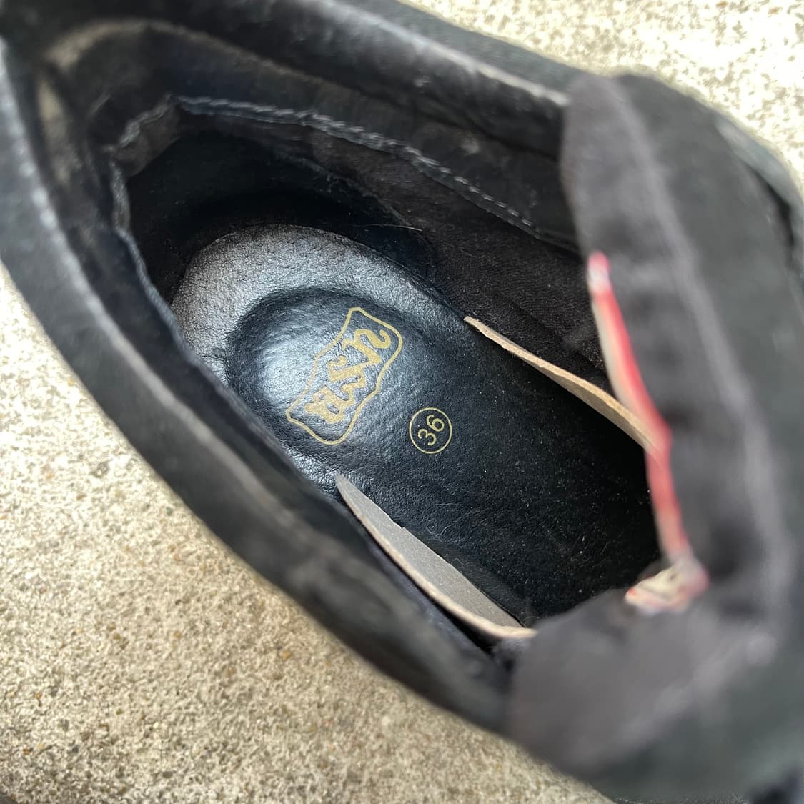 [36] ASH 스웨이드 웨지힐 스니커즈 (230) 상품이미지7