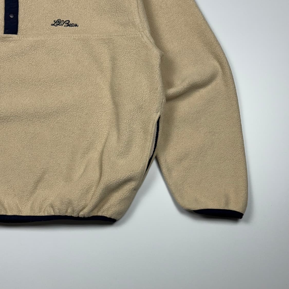 (105) 80s 엘엘빈 플리스 풀오버 아이보리 상품이미지5