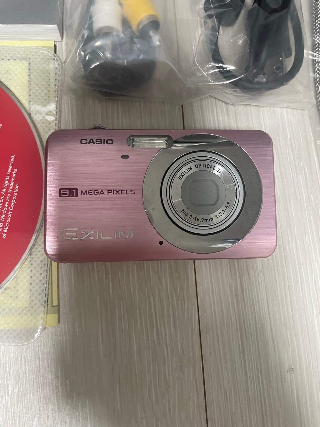 카시오 엑슬림 casio ex-z80 베이비핑크 상품이미지1