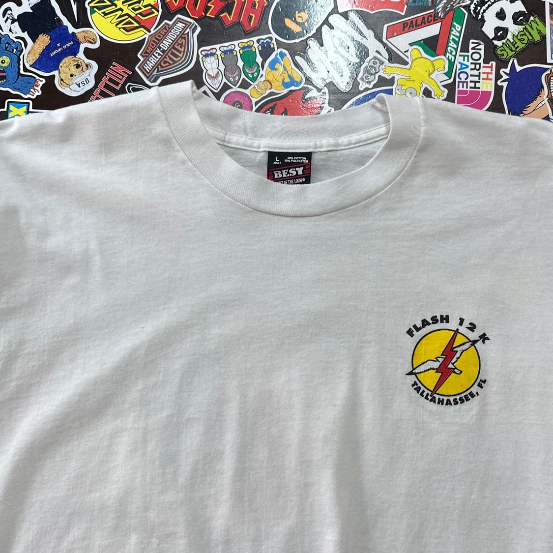 90s USA FOTL 플래쉬 12k 빈티지 롱슬리브 티셔츠 L 상품이미지3