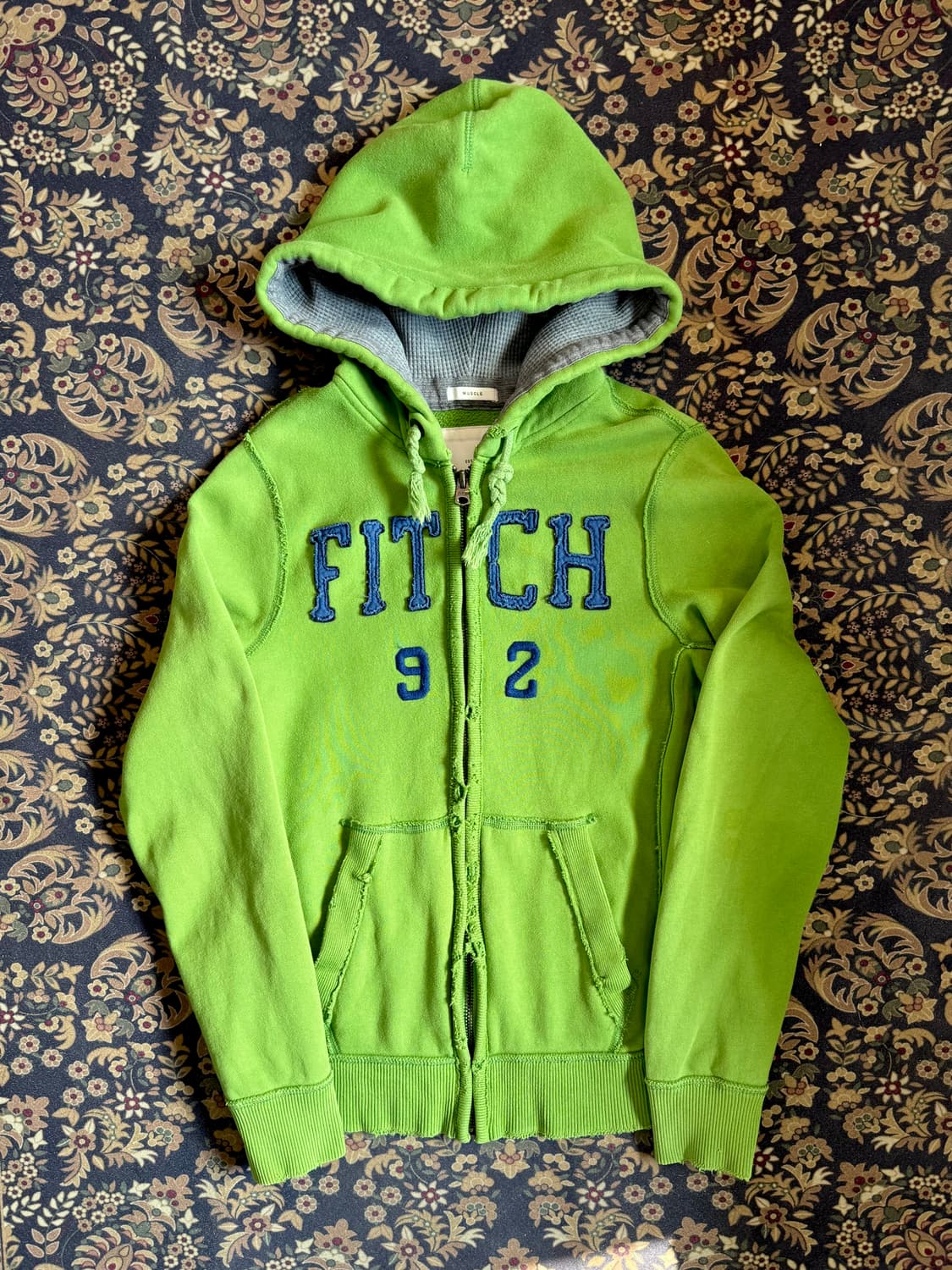 아베크롬비 아플리케 로고 후디 말차 상품이미지1