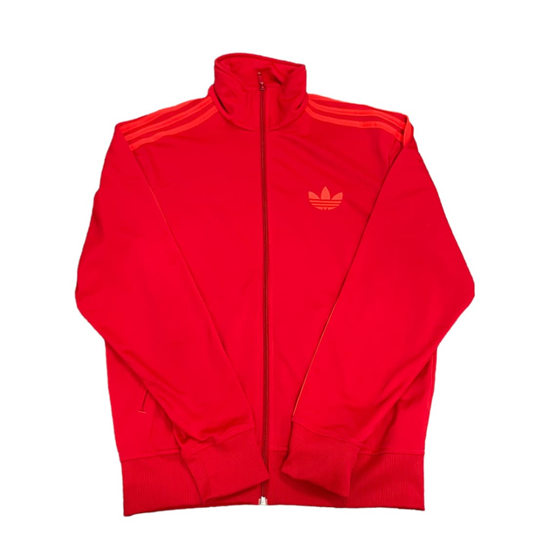 아디다스 파이어버드 오렌지라인 레드 트랙탑 100 상품이미지2