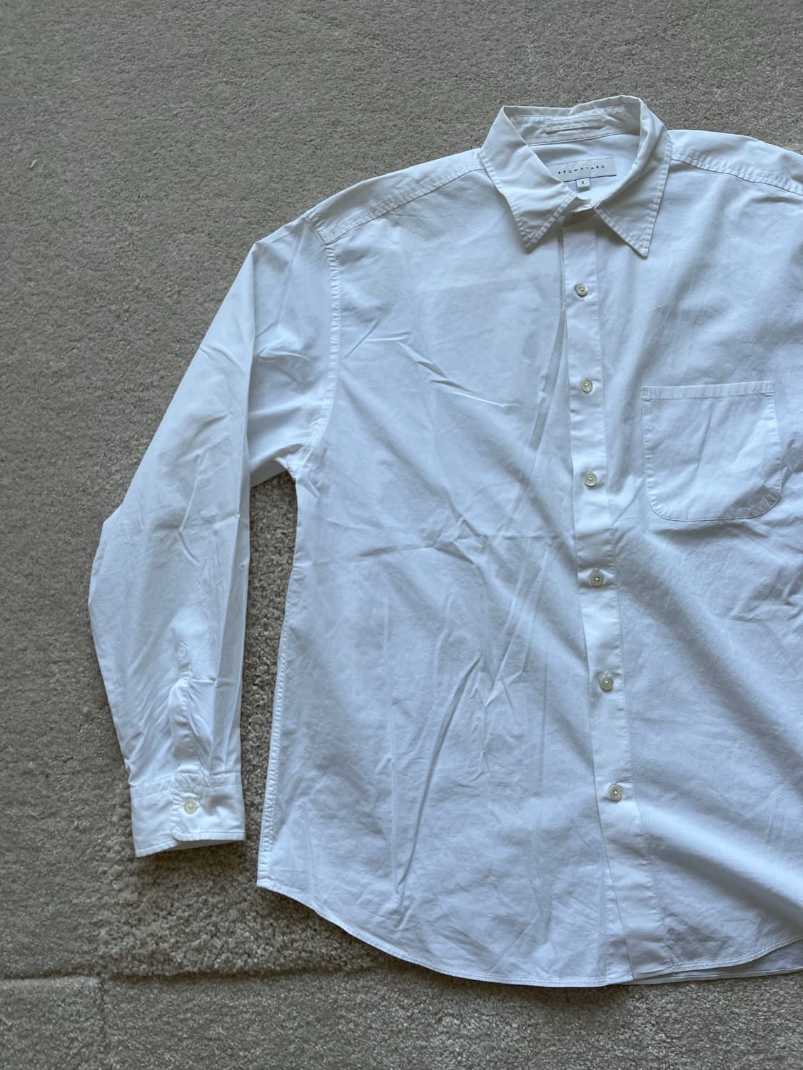 브라운야드 Steady Shirt White (초판) (103-105) 상품이미지4