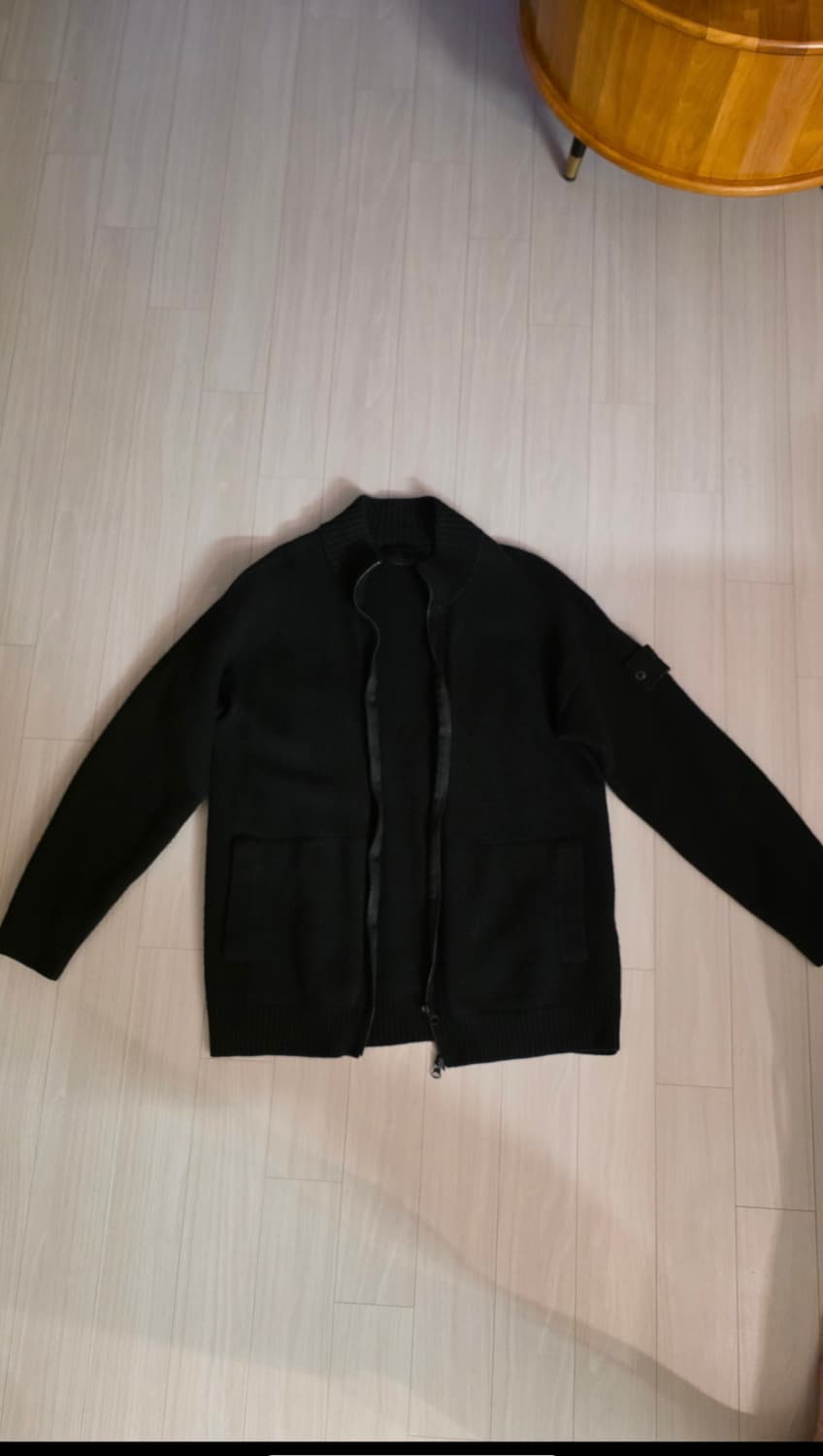 스톤아일랜드 고스트피스 니트집업 판매 상품이미지1