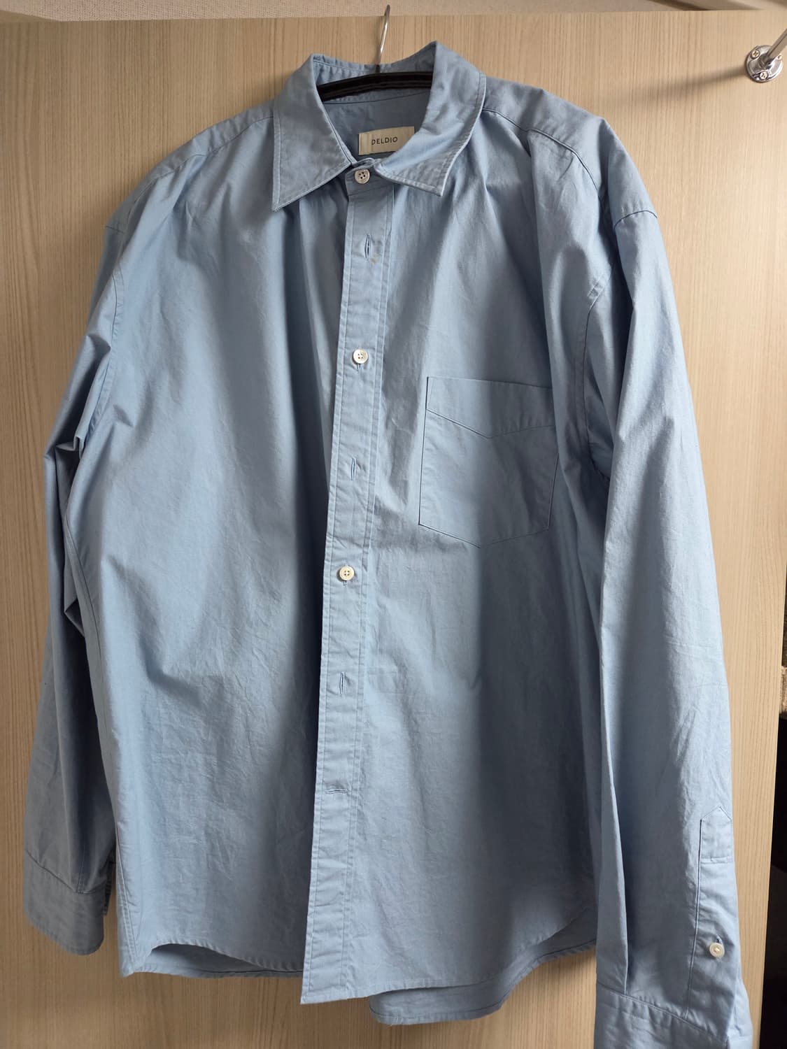 델디오 타입라이터 셔츠 L 상품이미지1