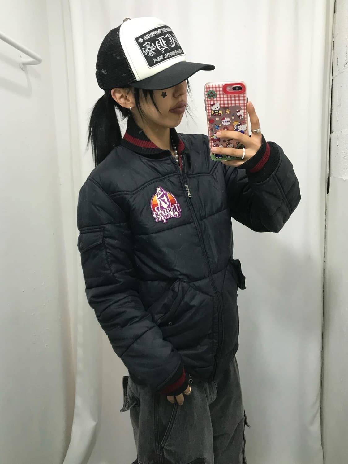 Hysteric Glamour Logo Patch Padded JK 상품이미지4