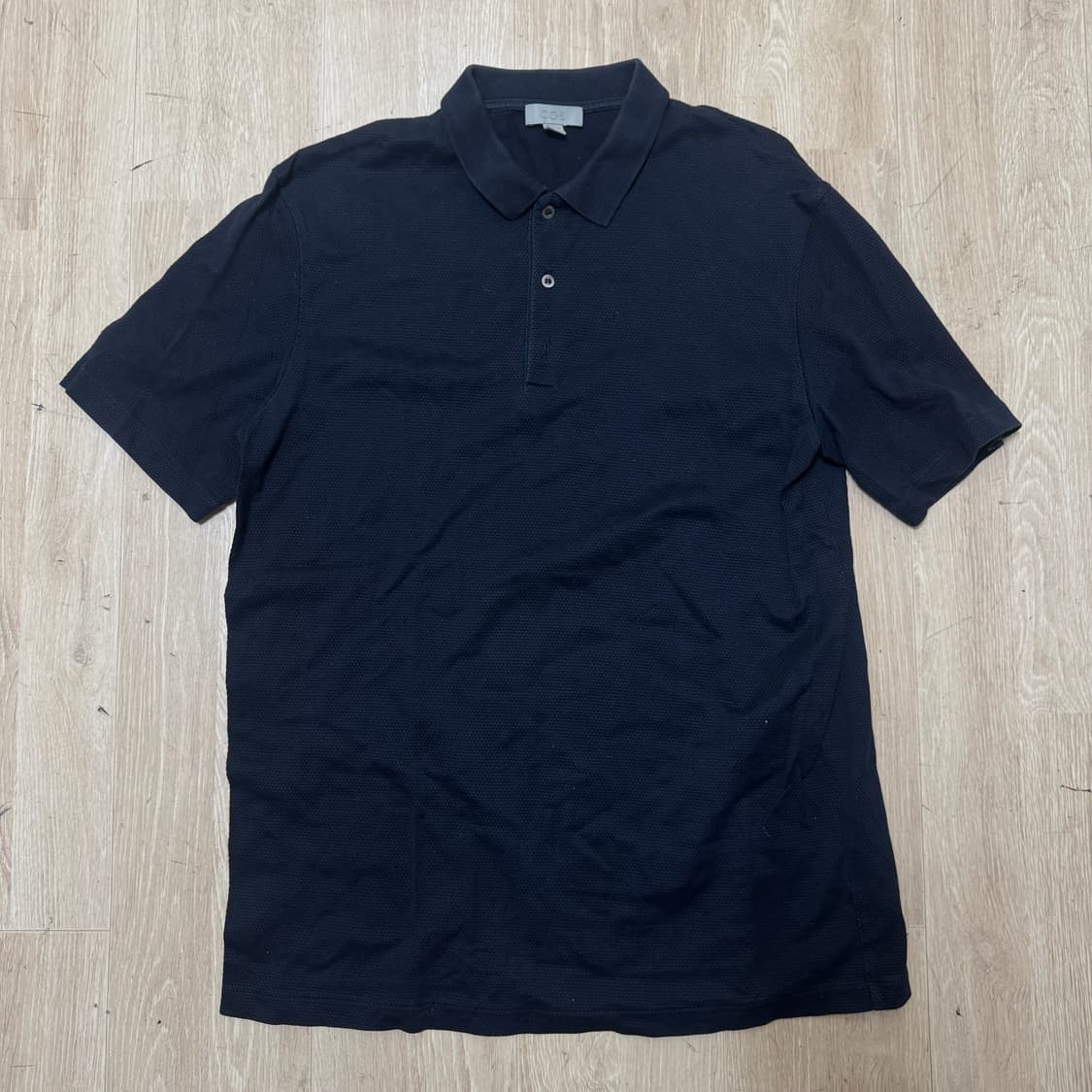 COS 코스 미니멀 반팔 카라티 M/95  상품이미지1