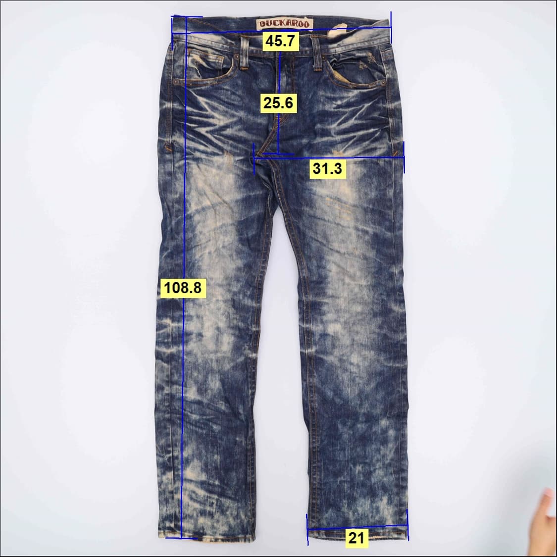 34 버커루 빈티지 워싱 데님팬츠 0622H 상품이미지4