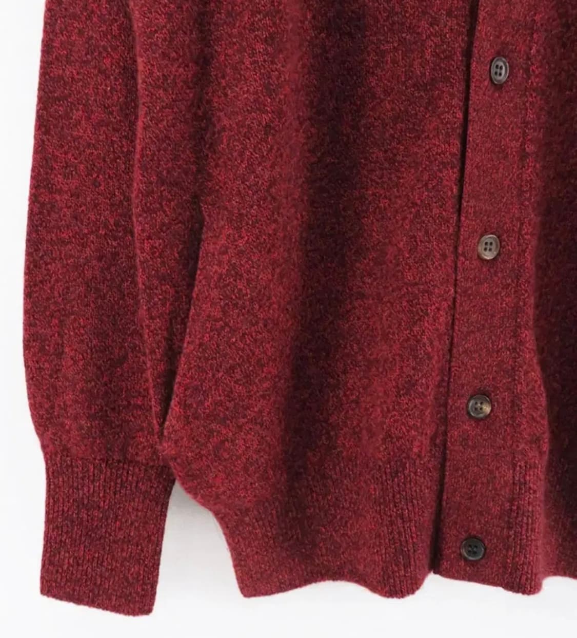 헤릴 홀가먼츠 가디건 브라운 2사이즈 탭채 새상품 판매 상품이미지3