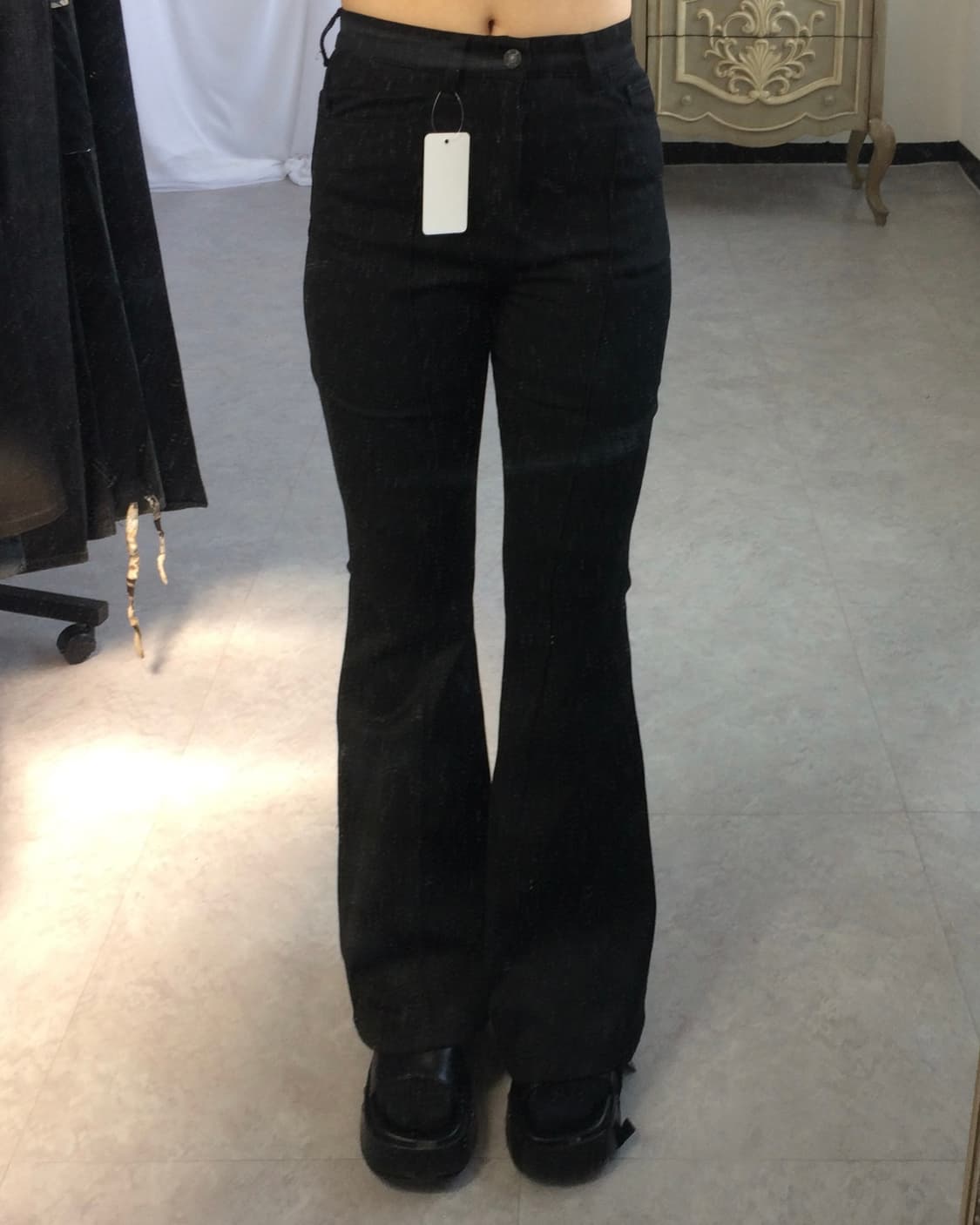 Black boots cut pants 상품이미지1