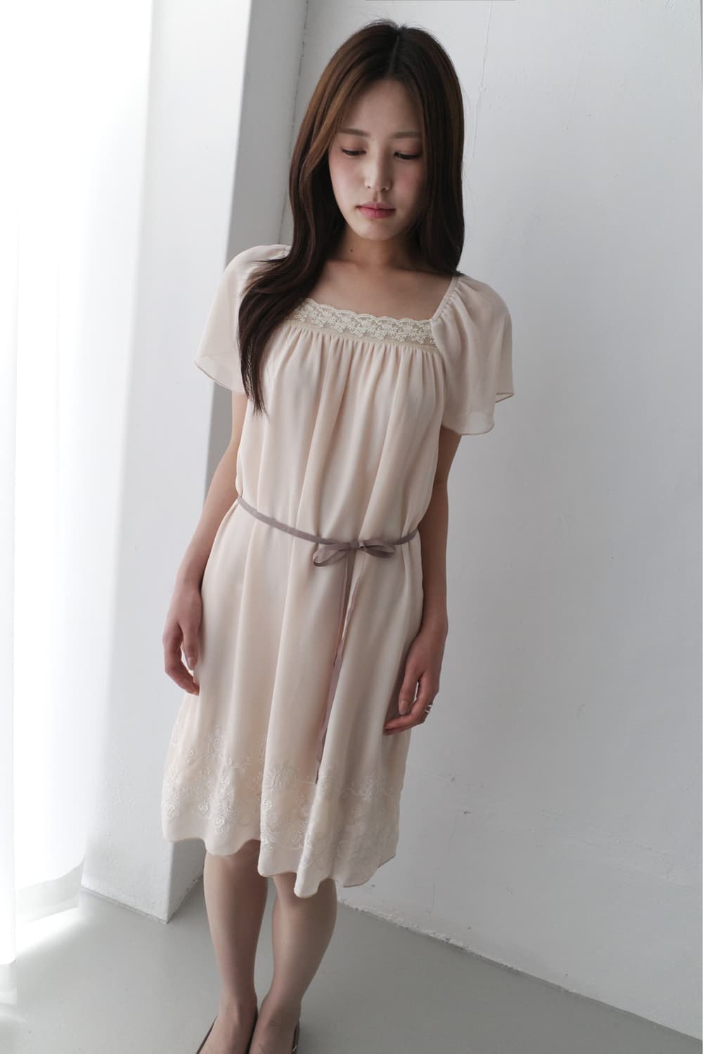 lace half one-piece 상품이미지2
