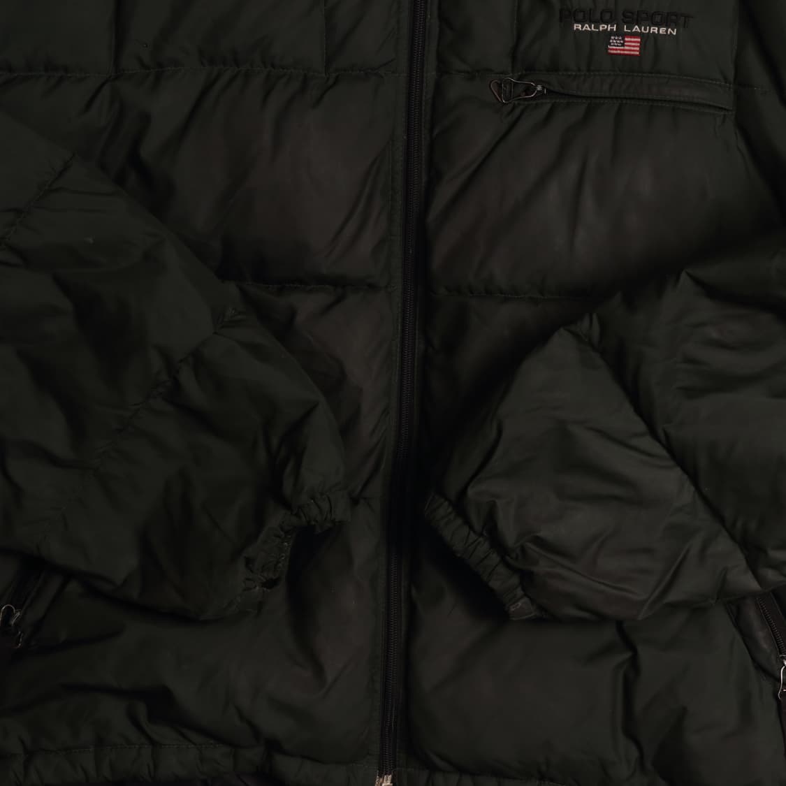 00's 폴로 스포츠 딥그린 숏패딩 A1773 상품이미지4