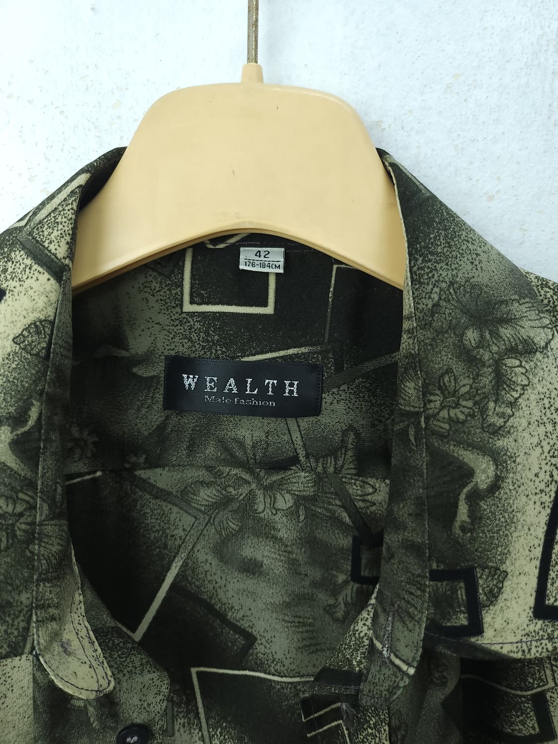 (빈티지) WEALTH 반팔 셔츠 110 XXL 상품이미지7