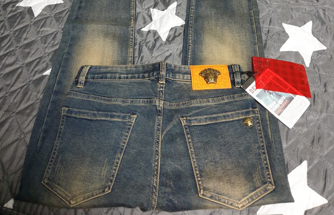 빈티지 워싱 슬림핏 데님팬츠 오일인디고 (28~29) 상품이미지3