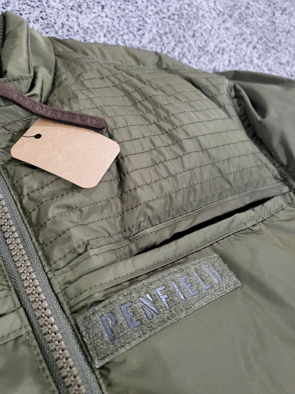 Fenfield 카키 패딩 자켓 상품이미지3