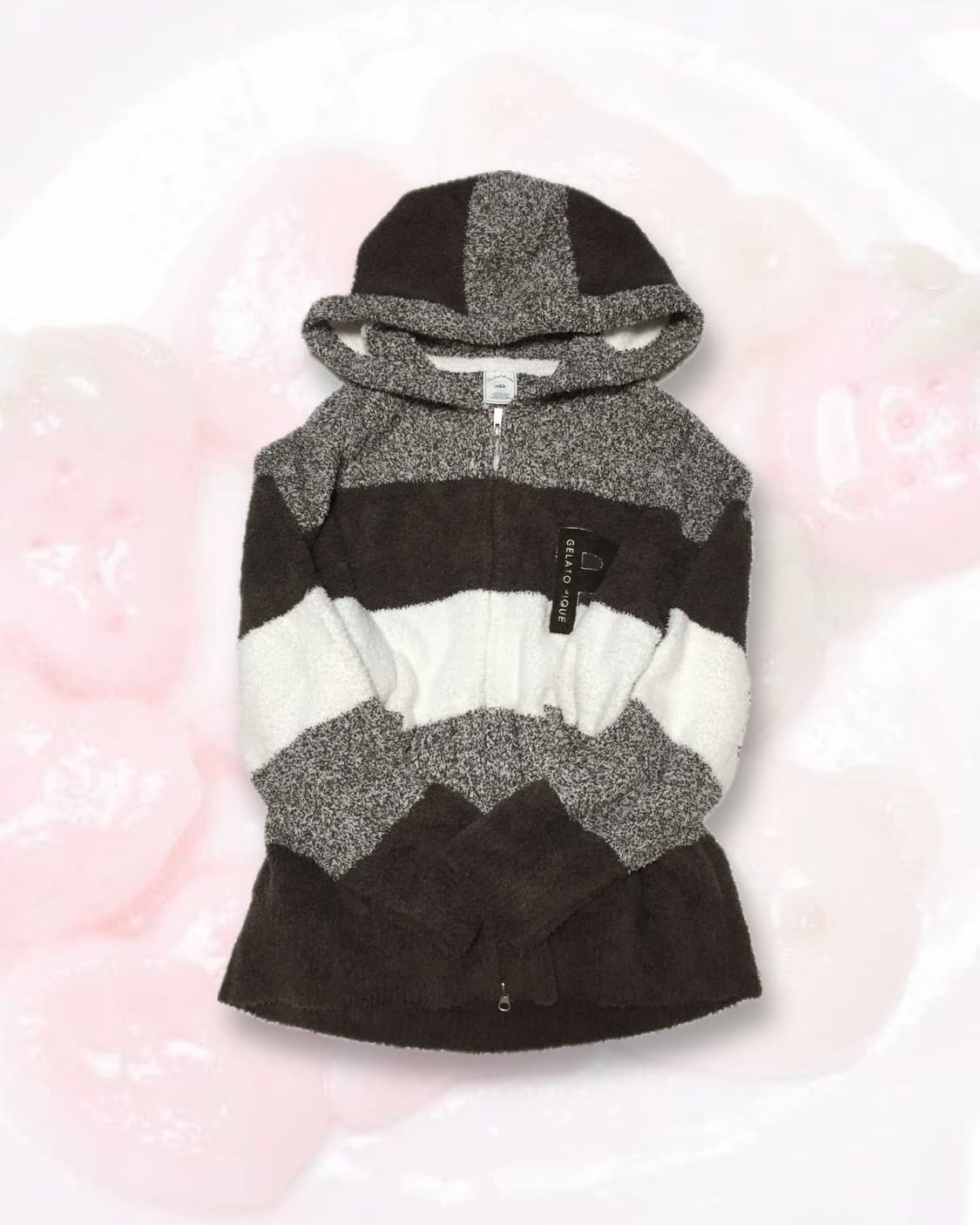 빈티지 젤라또피케 초코 후드집업 상품이미지1