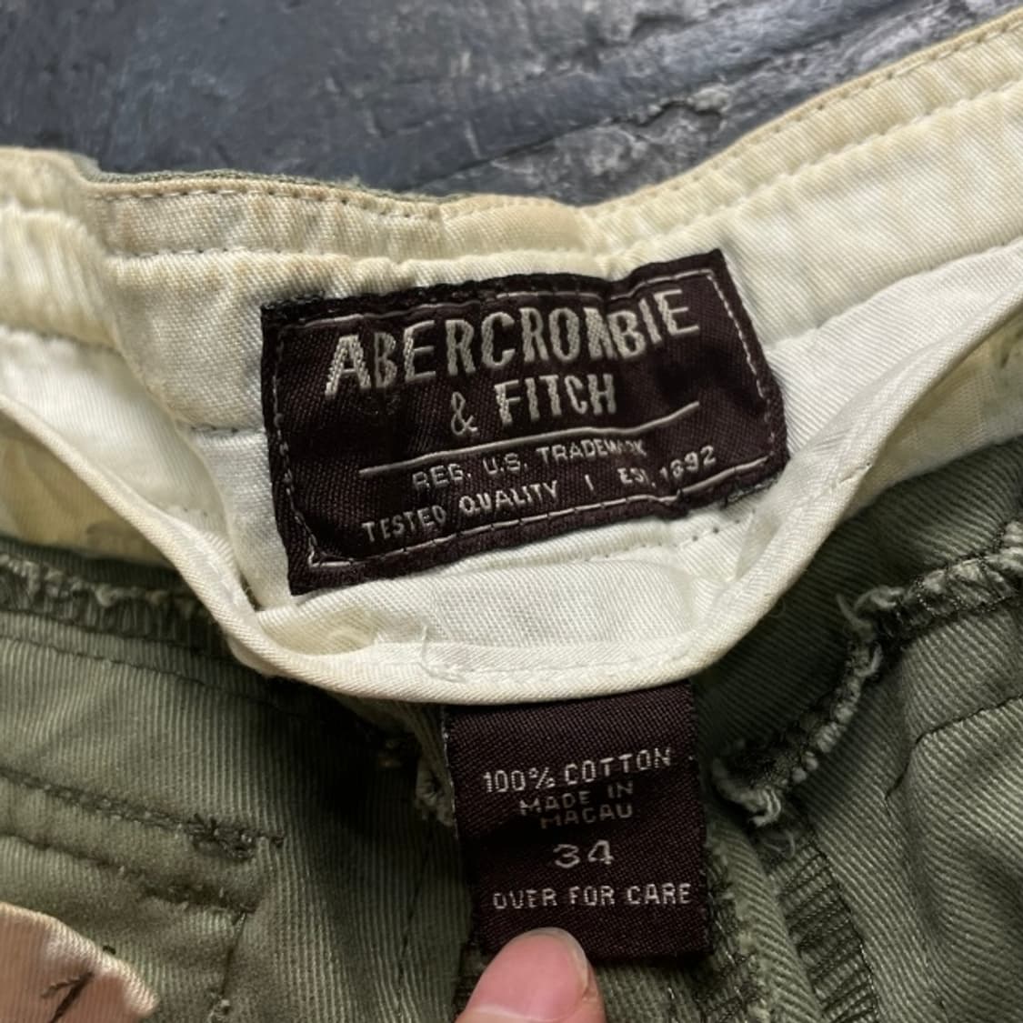 34 아베크롬비 카고 반바지  상품이미지3