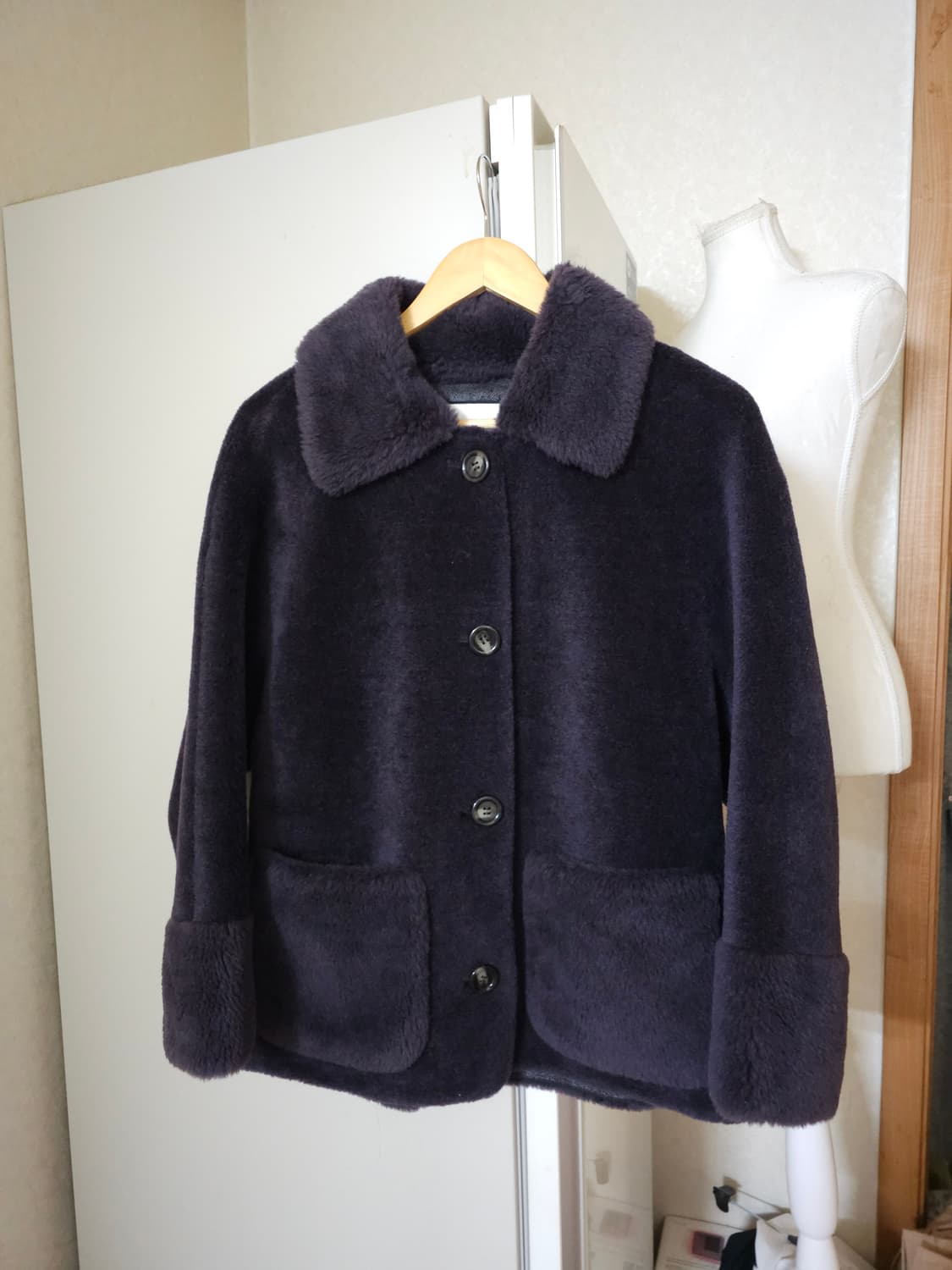 칼라거펠트 양모자켓 상품이미지1