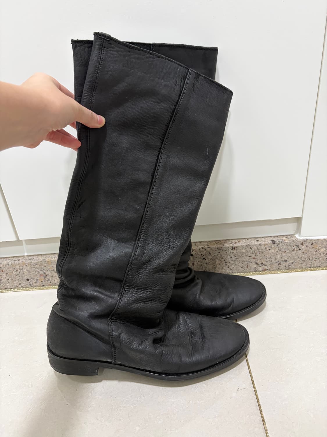 요지야마모토 빈티지 부츠 상품이미지1