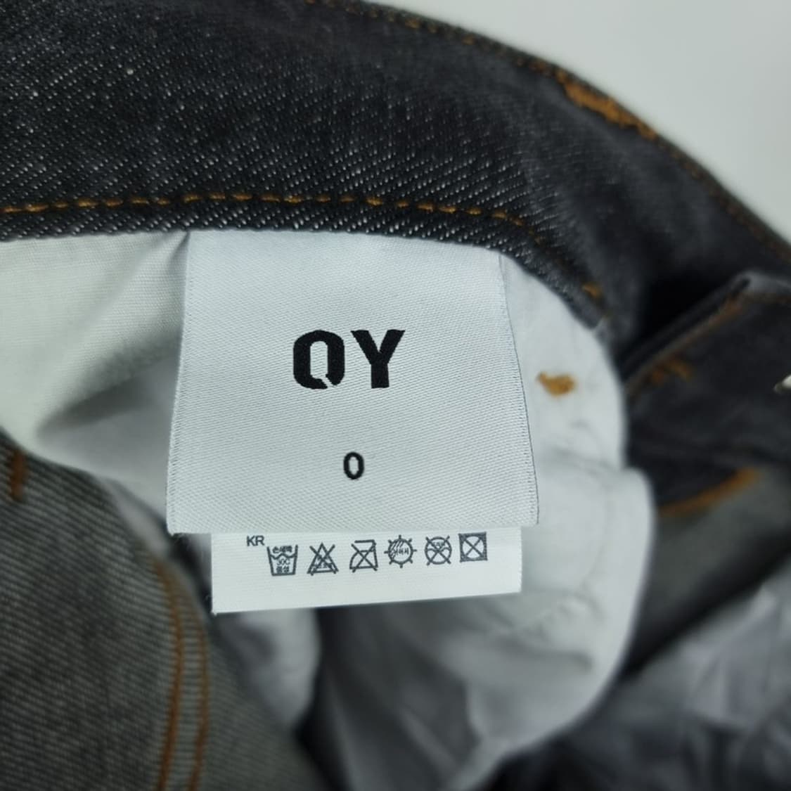 [오와이] 로고 에잇 포켓 데님 팬추 청바지 M19762 상품이미지8