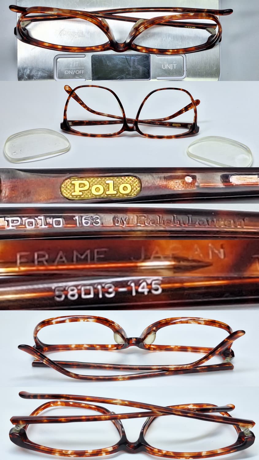 폴로 랄프로렌 polo 163 by Ralph Lauren 슬림뿔테 안경 상품이미지5