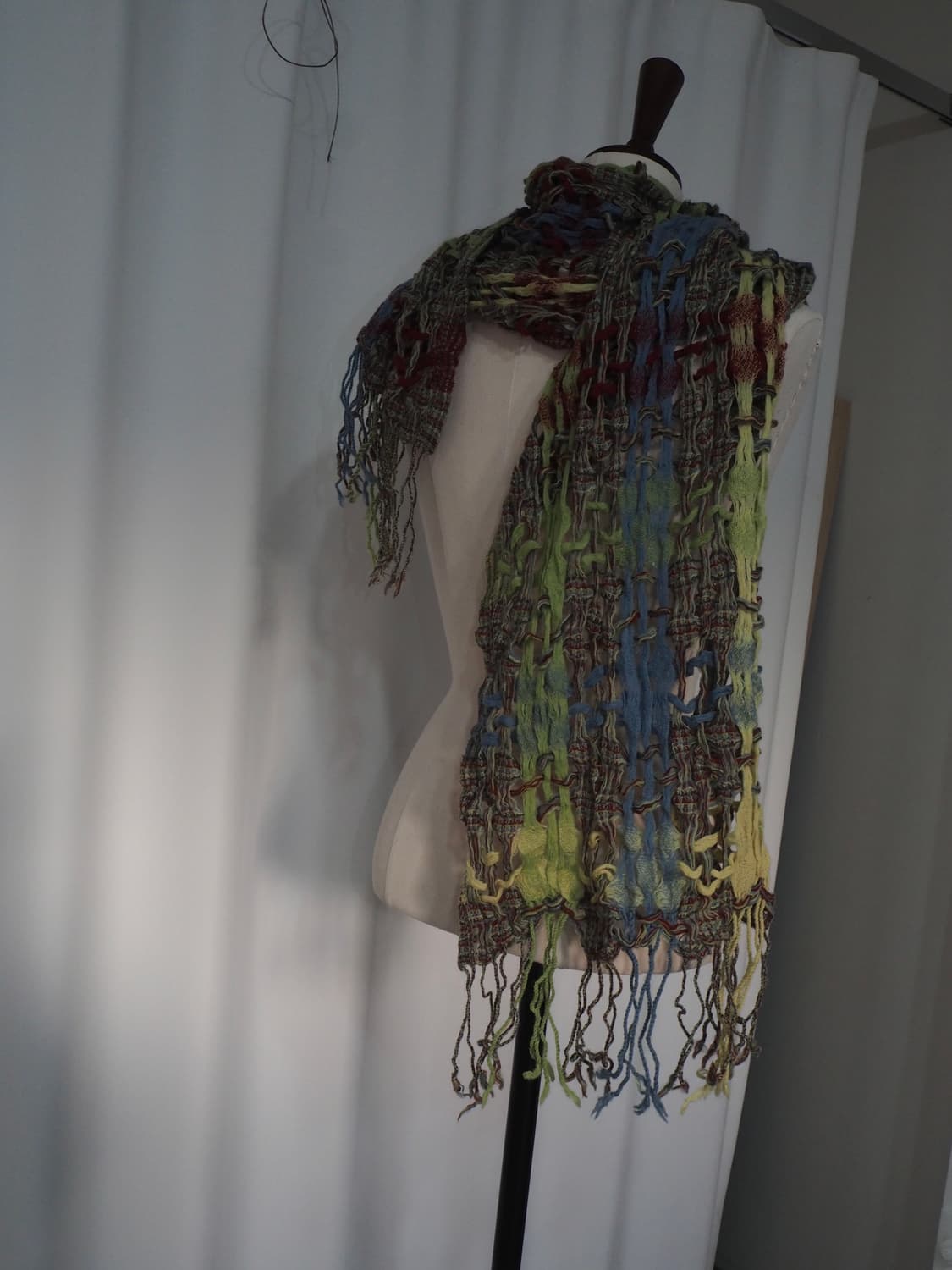 vintage net muffler 상품이미지2