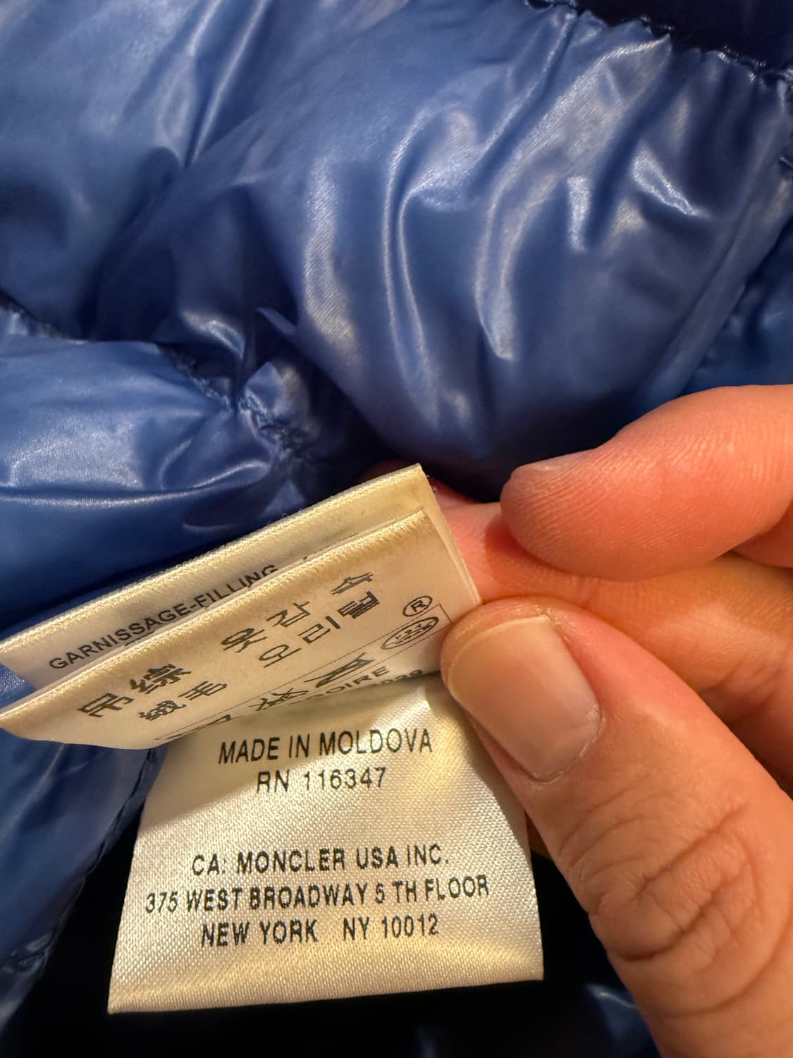 몽클레어 라이트 패딩 상품이미지9