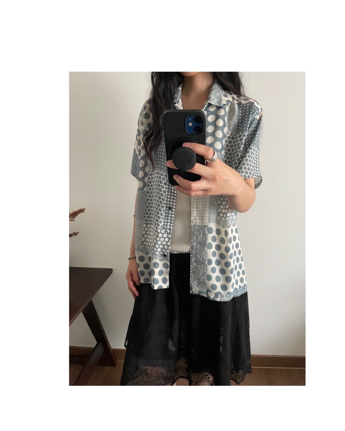 dot blouse 상품이미지2