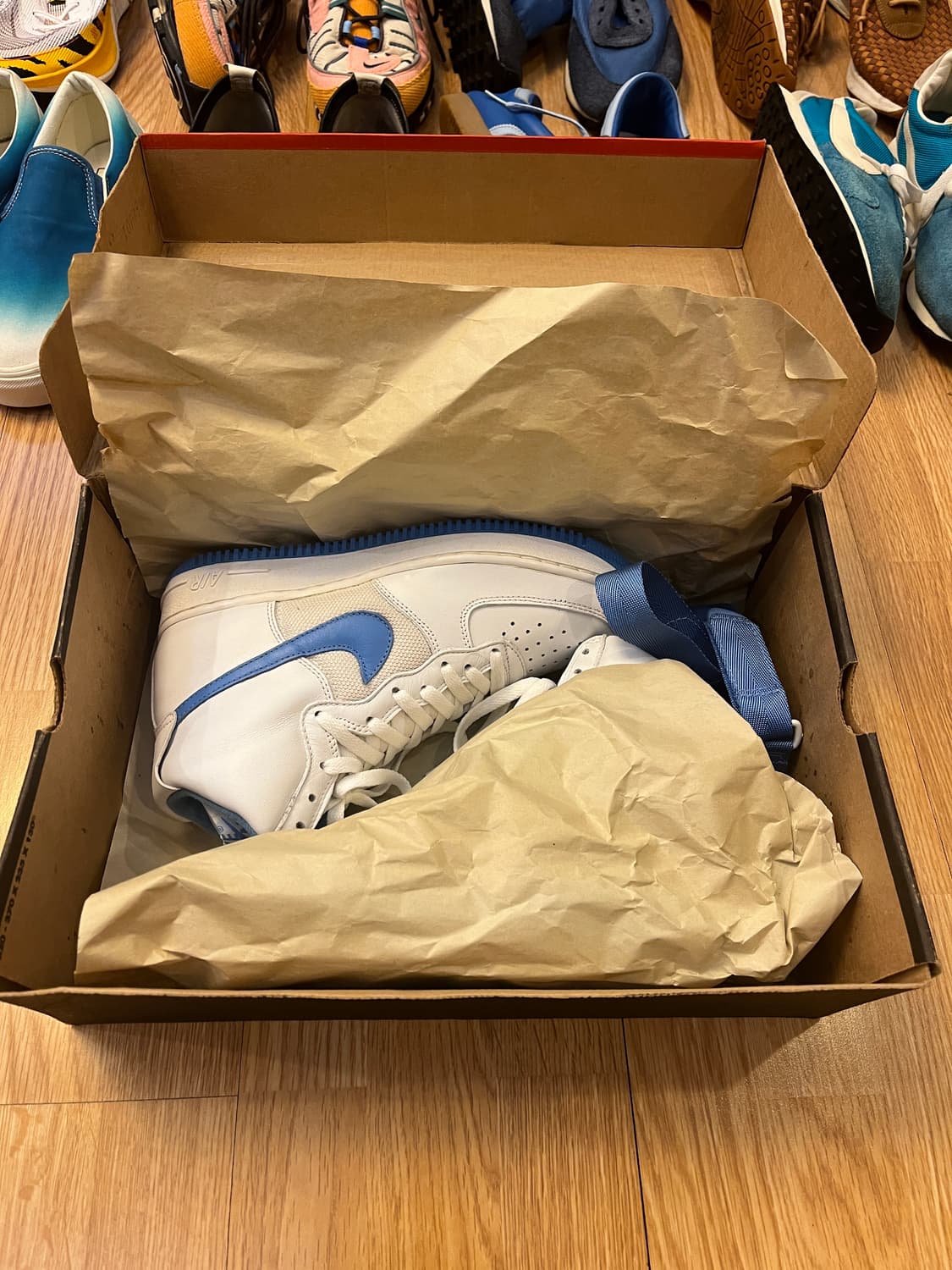 1999 나이키 에어포스 하이 메쉬 255 기무타쿠 히어로 새제품 상품이미지2