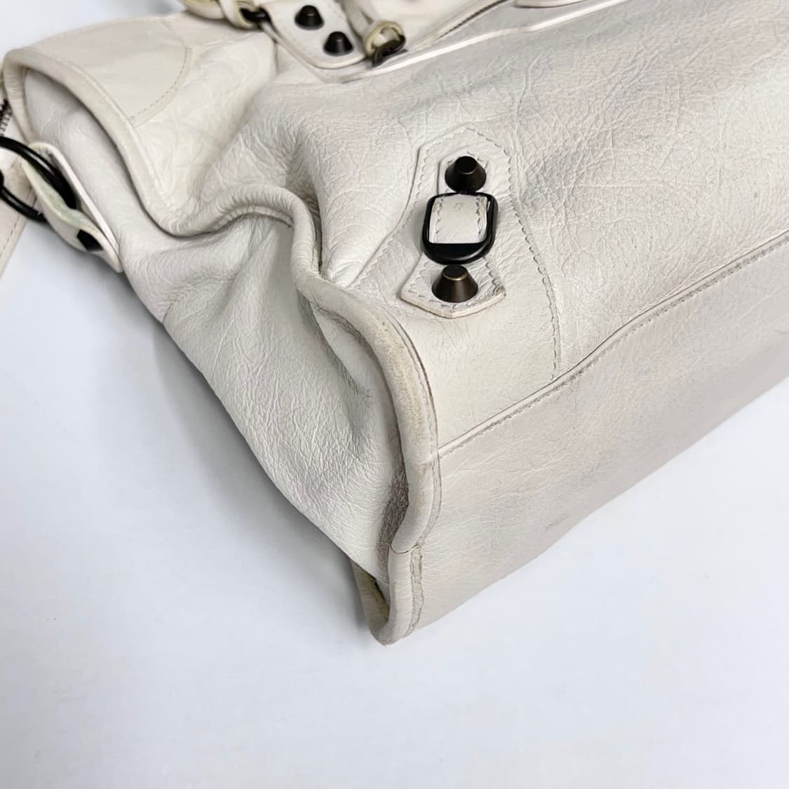 발렌시아가 모터백 시티백 화이트. 르시티 빈티지 상품이미지4