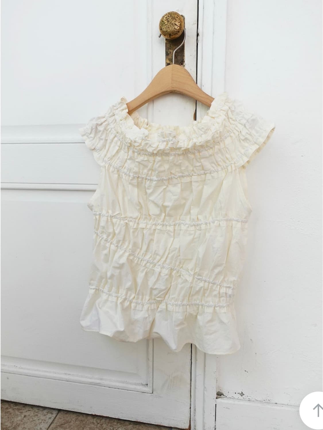 [새상품] m.o.k Lily in vase, gathers blouse 상품이미지7