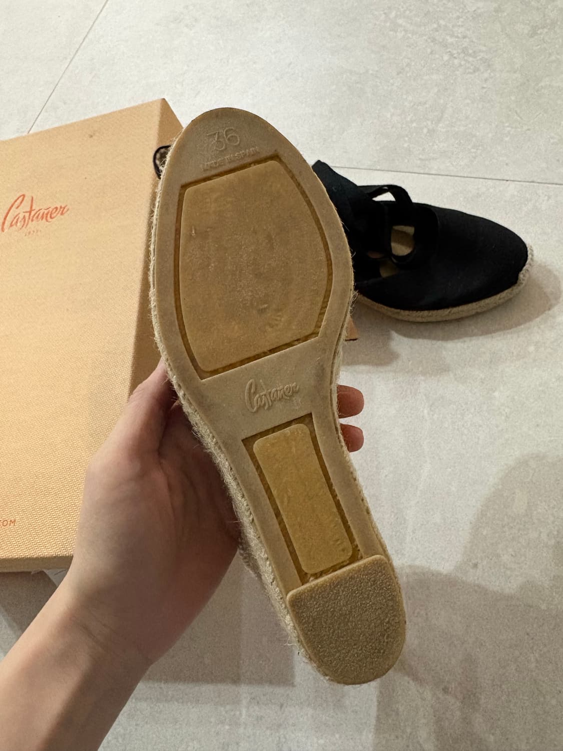 까스타네르 castaner 블랙 36사이즈 상품이미지3