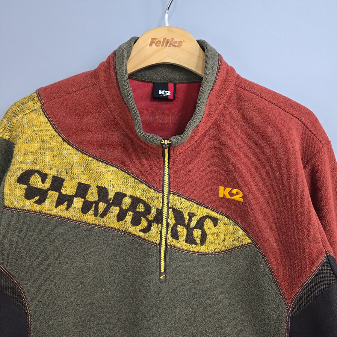 케이투(K2) 플리스 하프집업 배색 105 상품이미지2