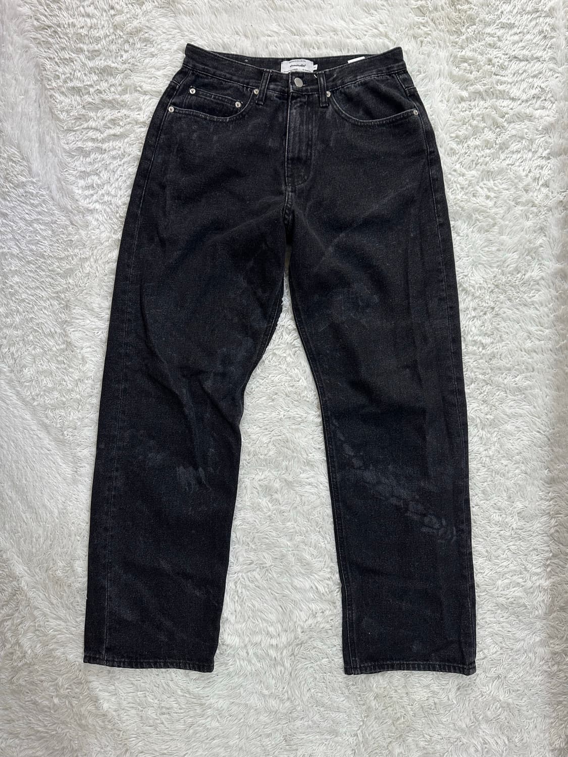 Vivastudio 블랙 데님 팬츠 S 상품이미지3