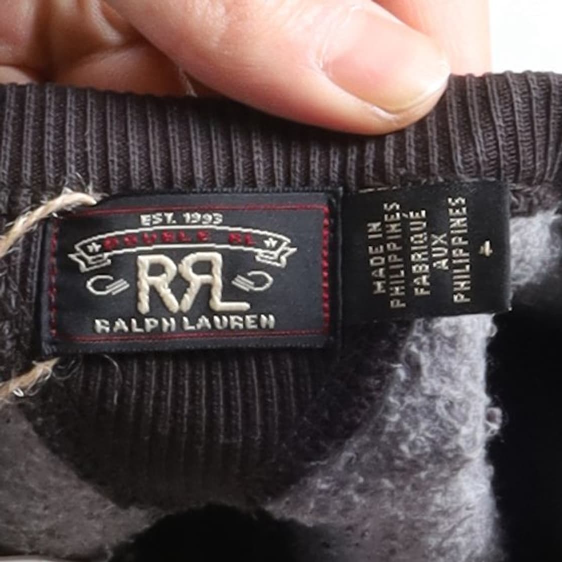 더블알엘 RRL Logo Printing Sweatshirt 
 상품이미지8