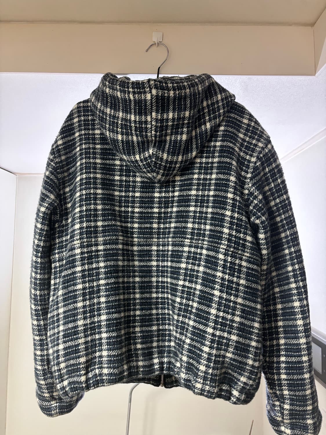 스투시 Zip Hooded Plaid Shirt 상품이미지2