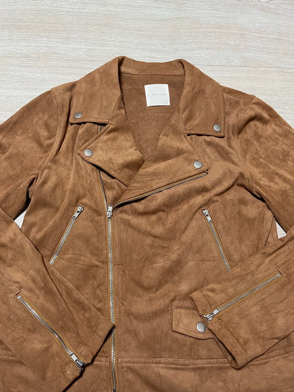 로리즈팜 스웨이드 바이커 자켓 상품이미지3