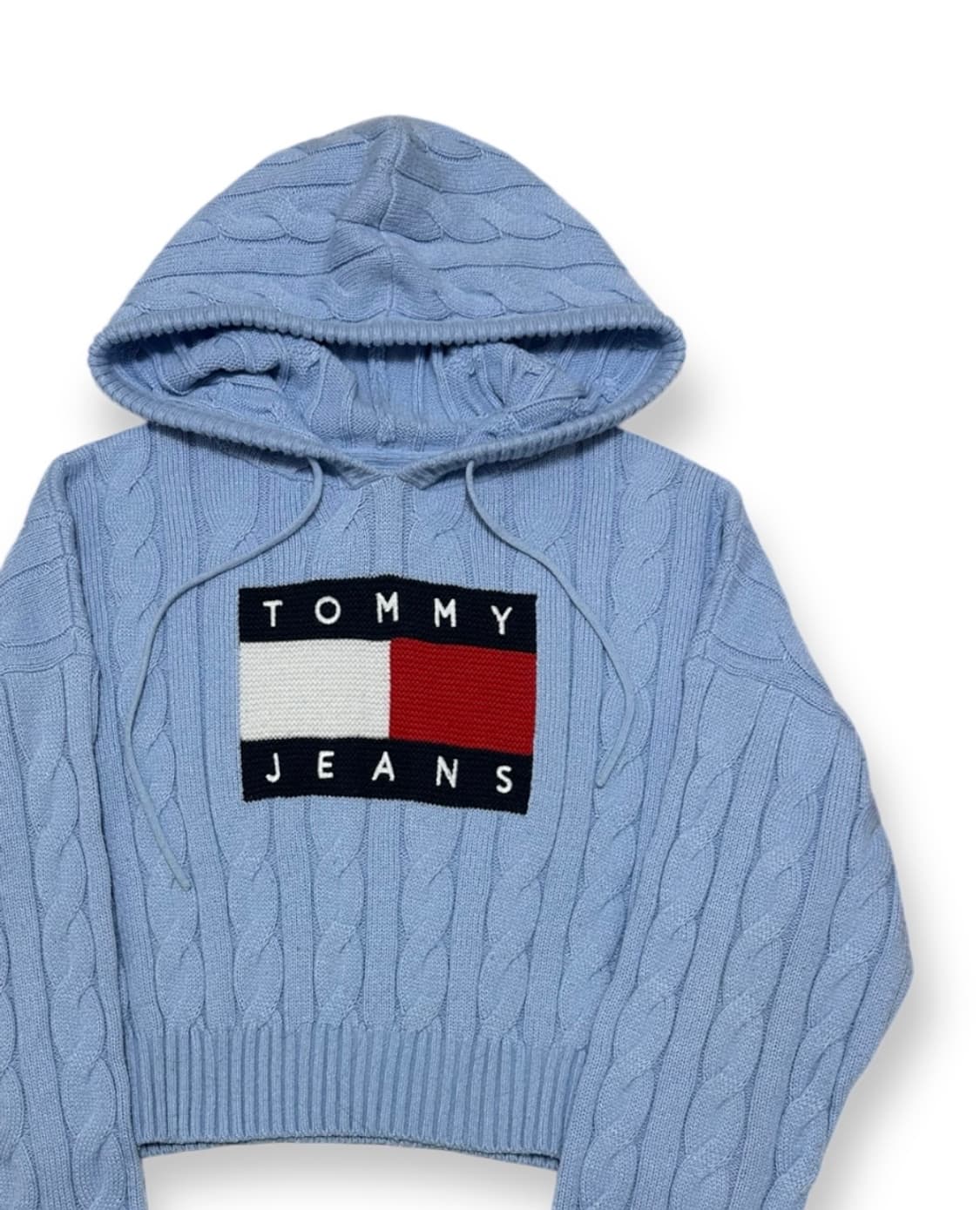 타미힐피거 케이블 후드 니트 상품이미지2