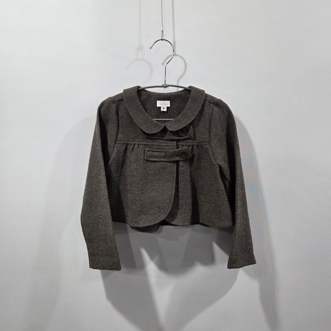 Neige 여아 헤링본 숏코트 4 상품이미지1