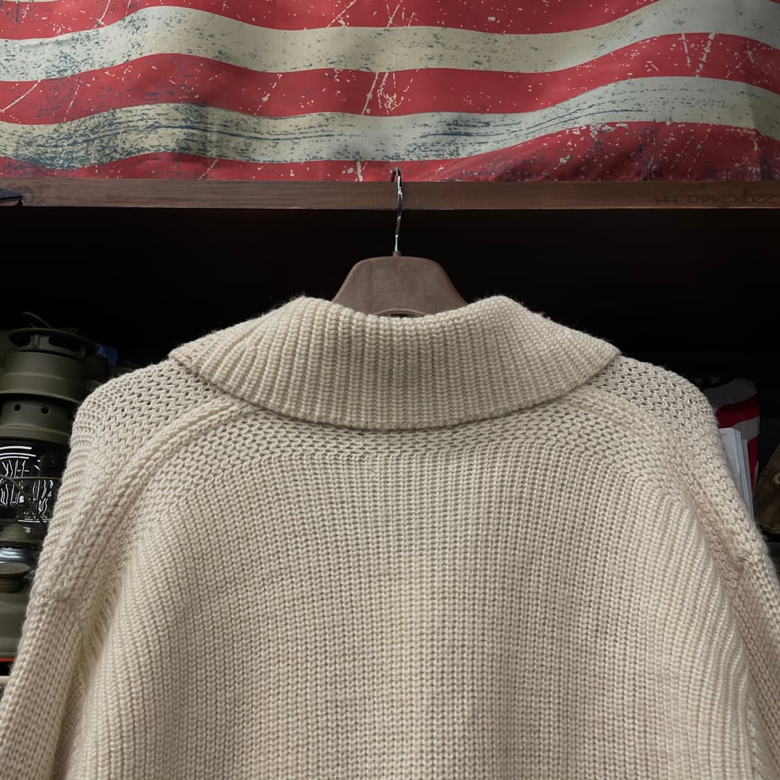 90s 폴로 랄프로렌 MT. whitney 패치 울 니트 가디건 상품이미지7