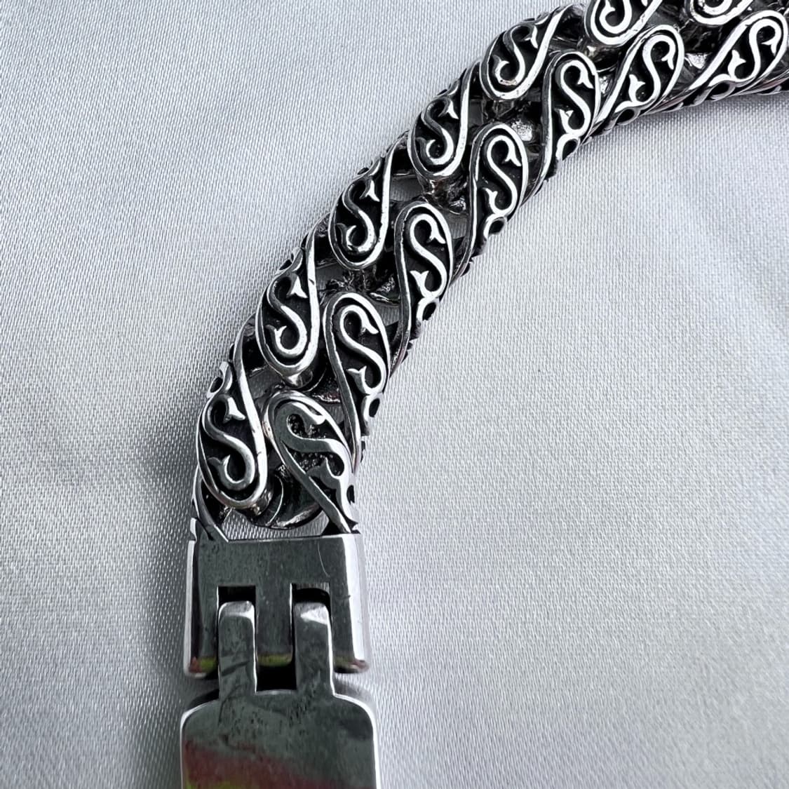 체인 트위스트 신주 은도금 팔찌 상품이미지5