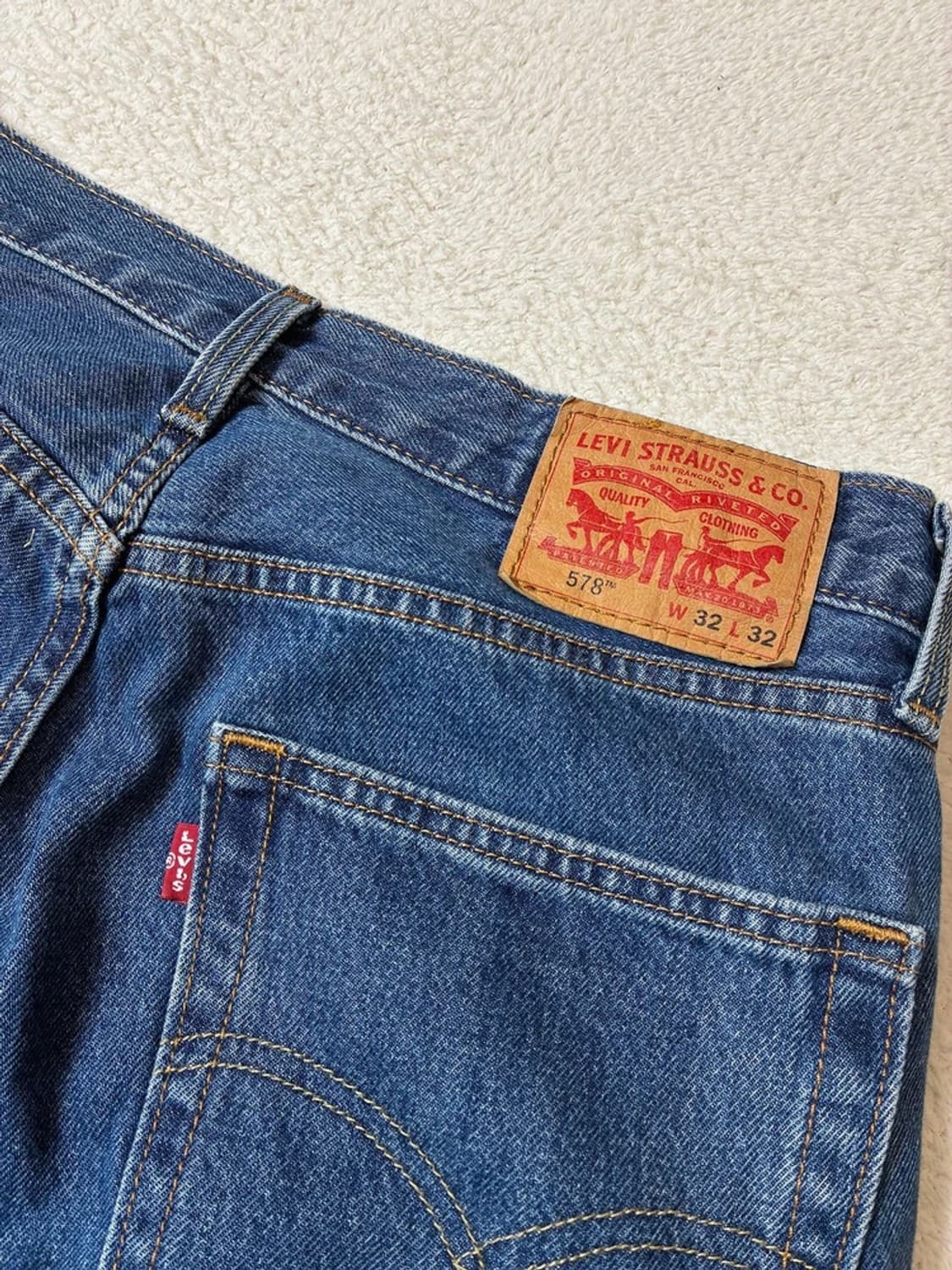 리바이스 578 00's 배기 데님 팬츠 PN7245 상품이미지7