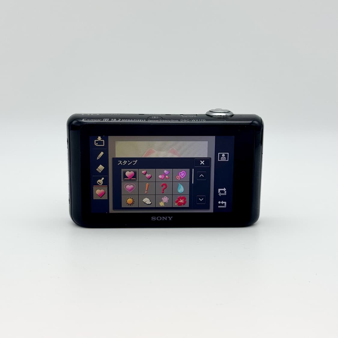 (꾸미기 기능) 소니 사이버샷 DSC-WX170 빈티지디카 디지털카메라 상품이미지4