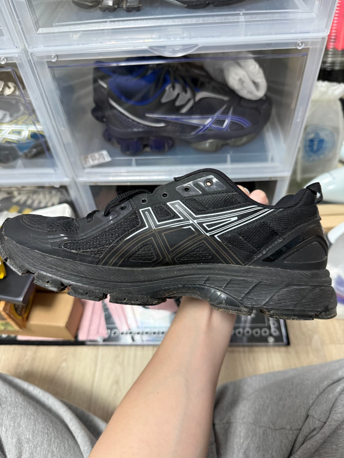 아식스x키코코스타디노브 젤버즈 1 블랙 265 상품이미지3