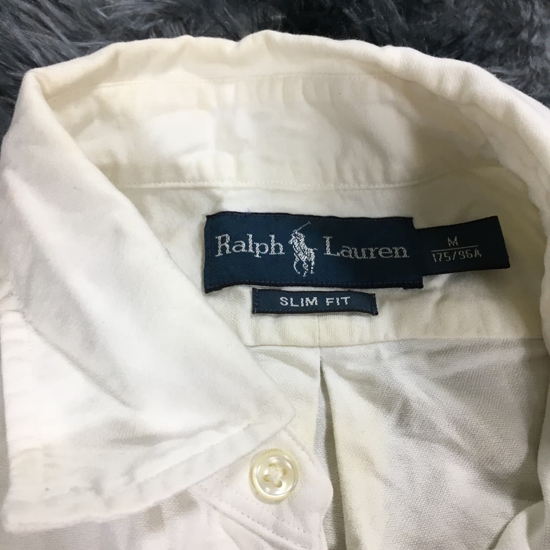 투티/0386 폴로 랄프로렌 긴팔 옥스포드 셔츠 자수 로고 슬림핏 상품이미지5